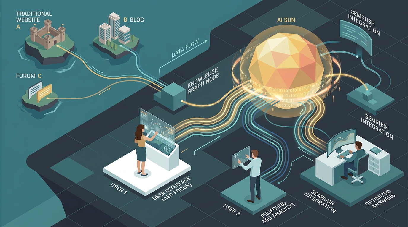 A conceptual look at the future of the AI-first search ecosystem.