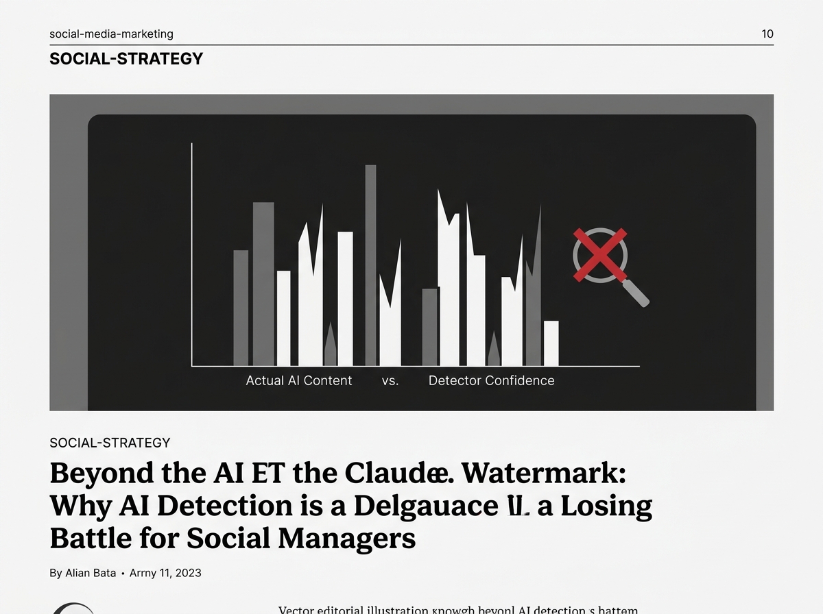 A chart showing the unreliability of current AI detection tools.