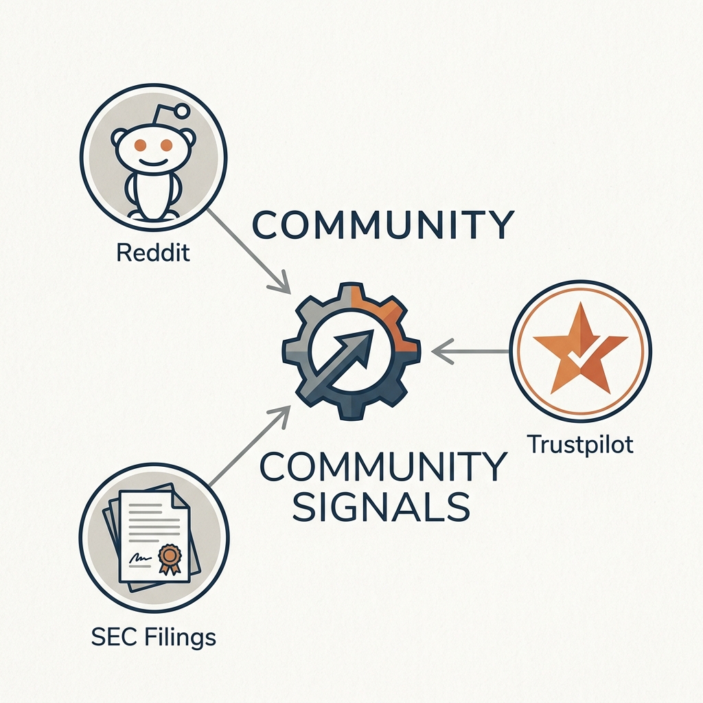A map showing how third-party signals contribute to a brand's authority in the OpenAI ecosystem.