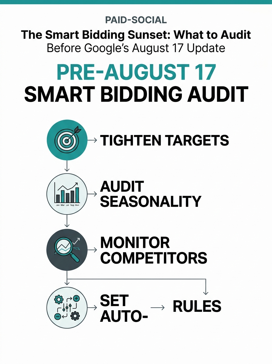 A four-step checklist for marketers to prepare for the Google Ads update.
